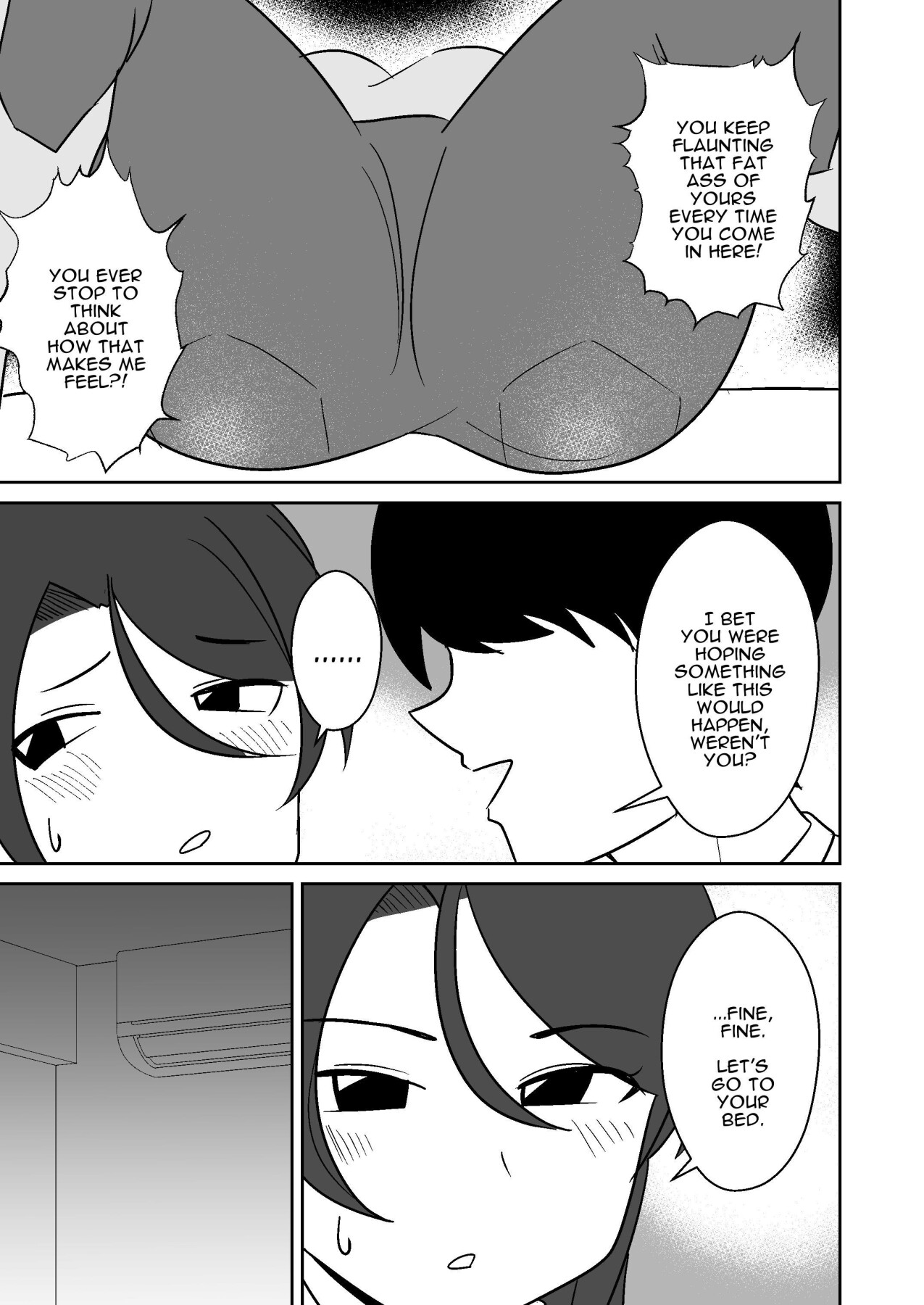 Hentai Manga Comic-Mating with a Huge Assed Housewife-Read-12